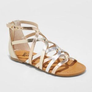 Art Class | Freya Metallic Gladiator Sandals